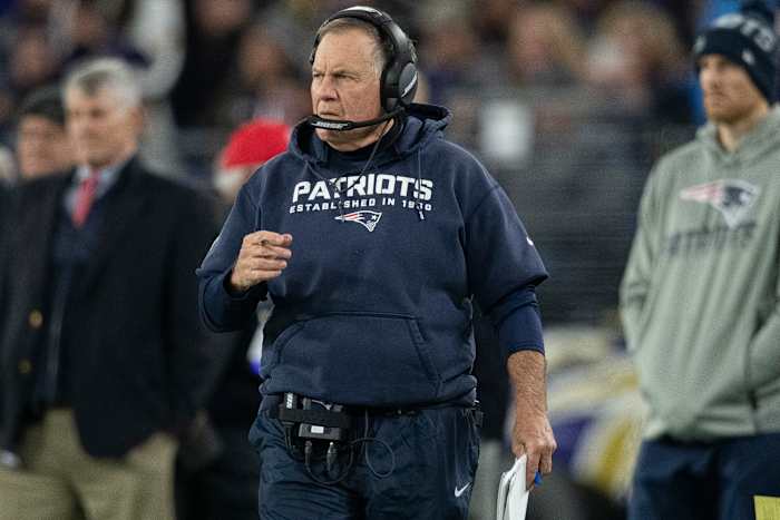 Bill Belichick fondly recalled his time spent going to Army-Navy games in Philadelphia while growing up in Annapolis