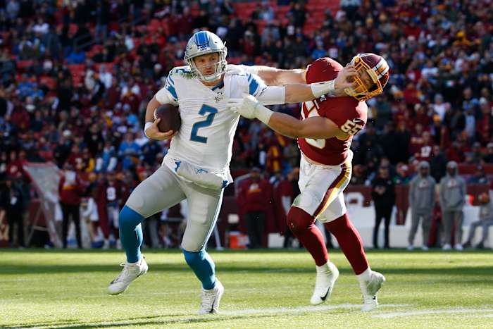 Cole Holcomb DET - © Amber Searls 2019 Nov 24