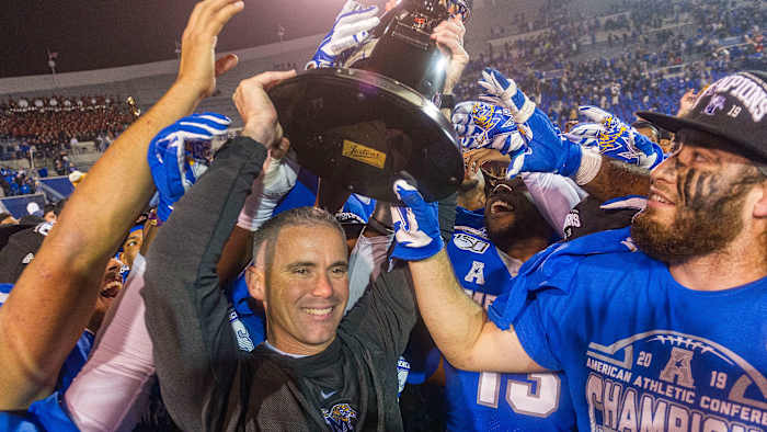 Memphis football AAC title Mike Norvell