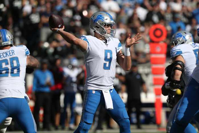 Quarterback Matthew Stafford