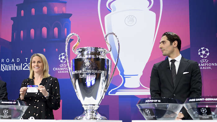 The Champions League last 16 is set