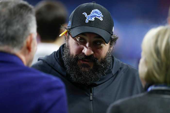 Lions Head Coach Matt Patricia 