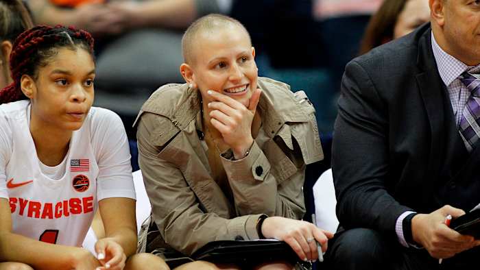 Syracuse Tiana Mangakahia cancer battle