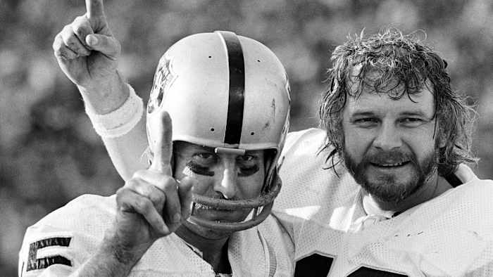Kenny Stabler and Fred Biletnikoff