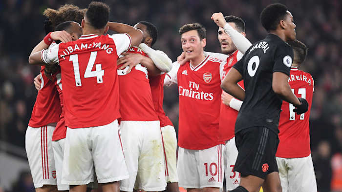 Arsenal impresses vs. Manchester United