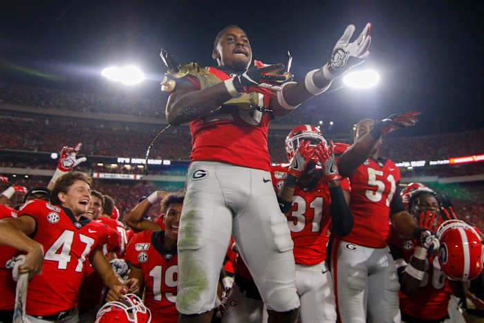 J.R. Reed started 42 consecutive games for Georgia. 