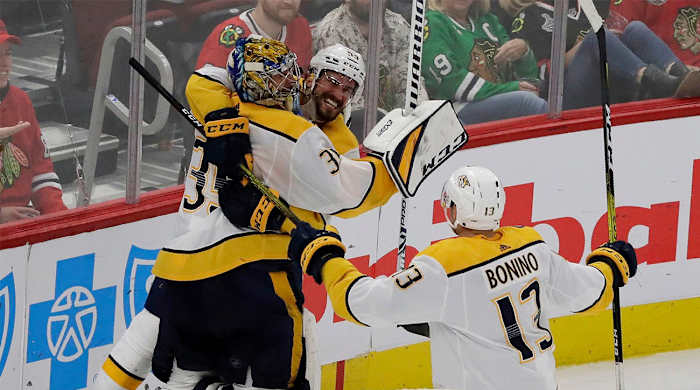 Pekka Rinne Goaltender Blackhawks