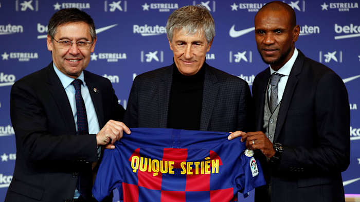 Quique Setien is Barcelona's new manager