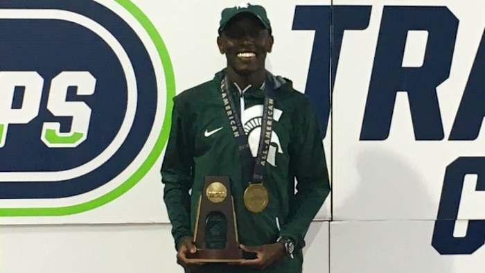 Michigan State Track & Field and Cross Country (PHOTO:  MSU SID)