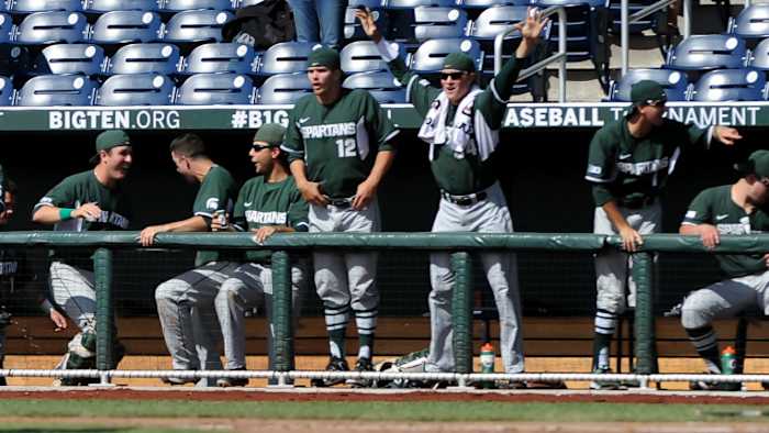 Michigan State baseball    (PHOTO:  MSU SID)