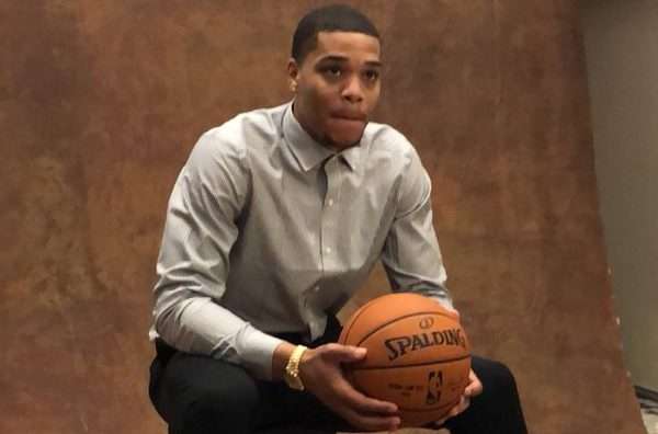 Miles Bridges at the 2018 NBA Draft (PHOTO: @NBADraft )