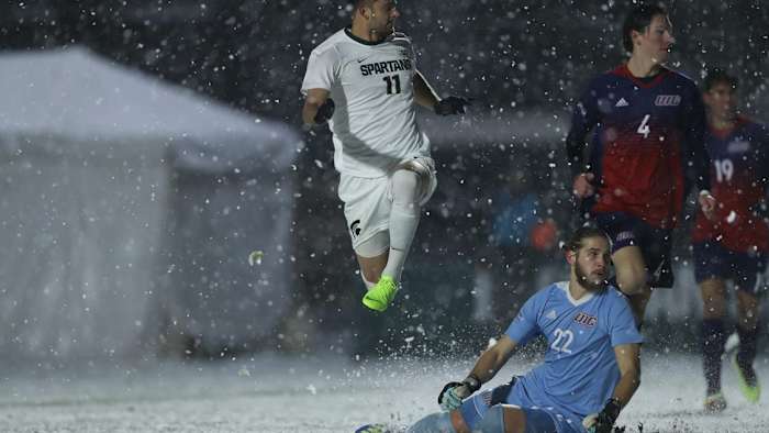 Michigan State men’s soccer (PHOTO: MSU SID)