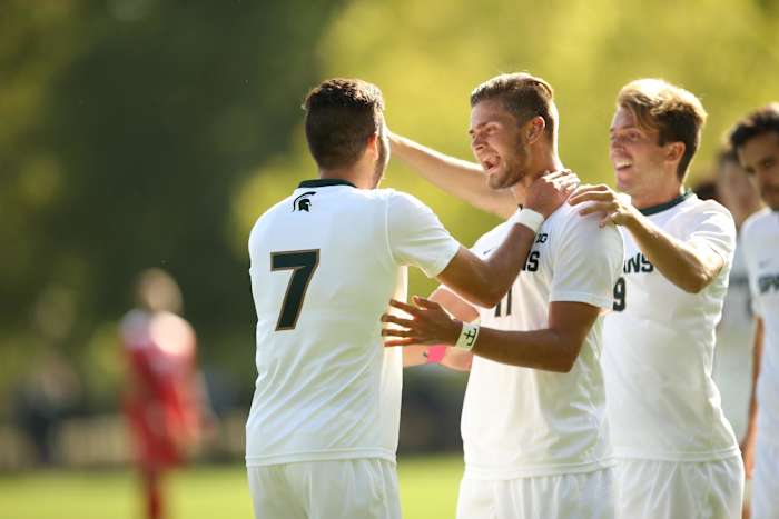 Michigan State men's soccer (PHOTO: MSU SID)