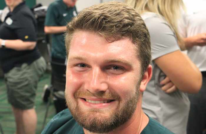 OT Cole Chewins PHOTO:  Duffy Carpenter)