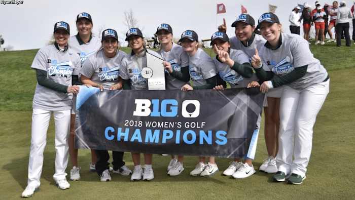 B1G Golf Champs 2018 (PHOTO:  MSU SID)