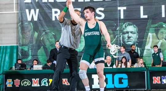 MICHIGAN STATE WRESTLING (PHOTO: MSU SID)