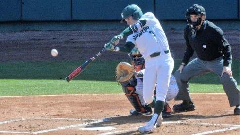 Michigan State baseball (PHOTO:  MSU SID)