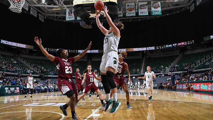 Jenna Allen Named USBWA National Player of the Week (PHOTO: MSU SID)