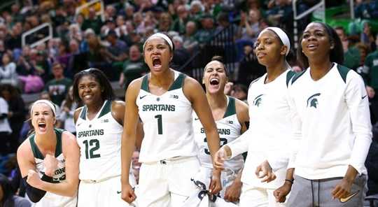 Michigan State Women’s Basketball (PHOTO: MSU SID)