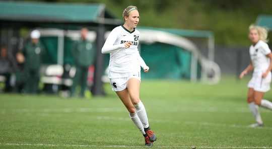 Michigan State junior midfielder Sadie Misiewicz  (PHOTO:  MSU SID)