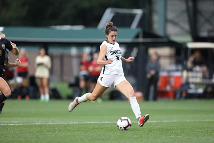 MSU Women's Soccer forward Camryn Evans  (PHOTO:  MSU SID)