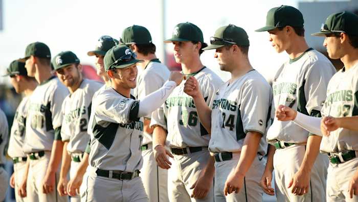 MICHIGAN STATE BASEBALL (PHOTO:  MSU SID)