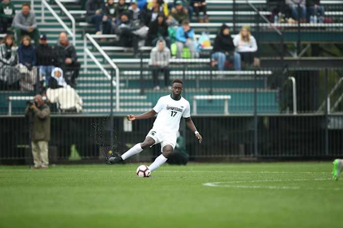 No. 8 Michigan State men's soccer  (PHOTO:  MSU SID)