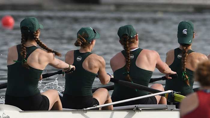 Michigan State rowing (PHOTO:  MSU SID)
