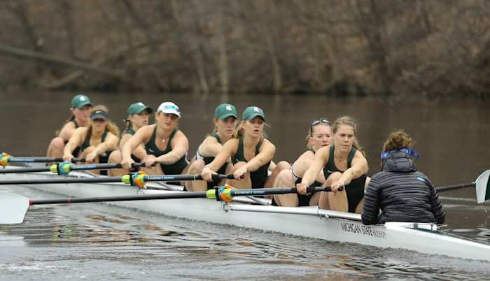 MSU Rowing 2016. Photo courtesy of MSU SID.