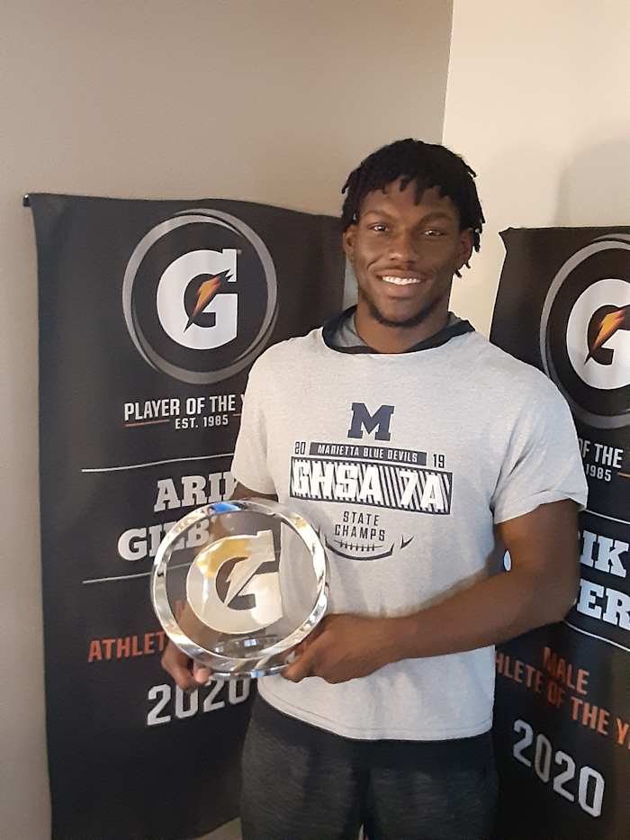 Arik Gilbert, 2020 High School Gatorade National Player of the Year