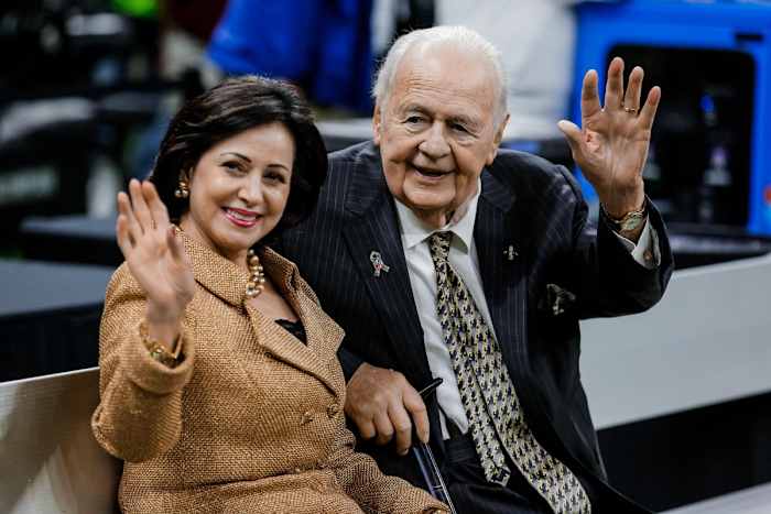 Tom Benson and Gayle Benson