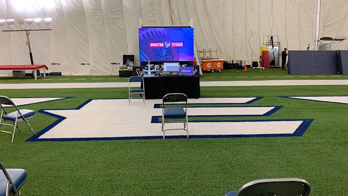 Inside the Texans' bubble.