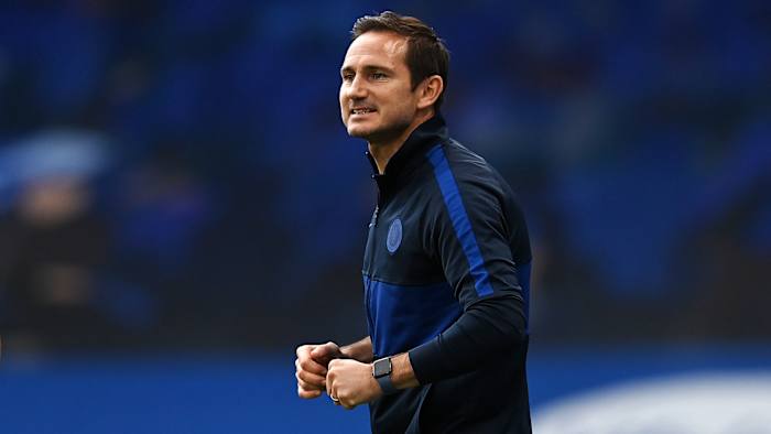 Frank Lampard coached Chelsea to the Champions League