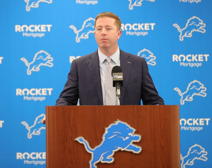 Detroit Lions general manager Bob Quinn