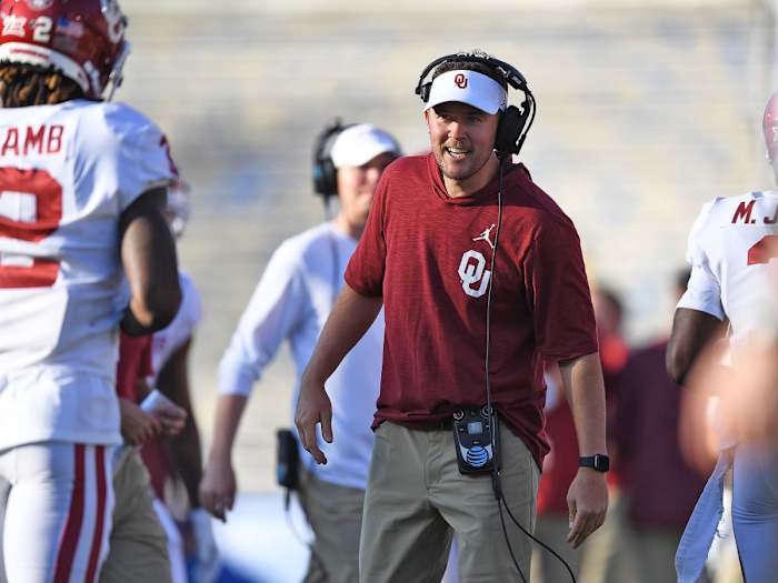 Oklahoma coach Lincoln Riley