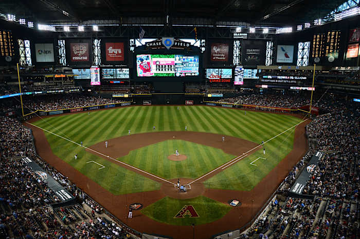 General view of Chase Field