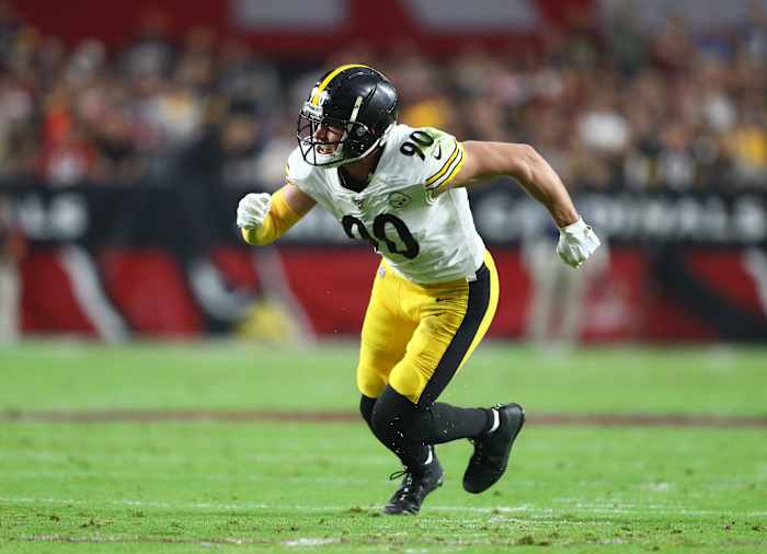 Steelers linebacker T.J. Watt could turn out to be an all-time great. 
