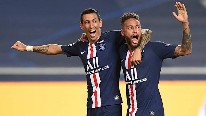 Angel Di Maria and Neymar help PSG reach the Champions League final