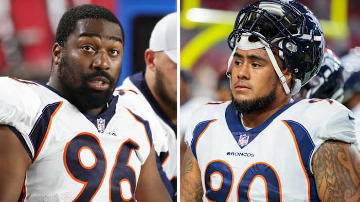 Shelby Harris and Kyle Peko