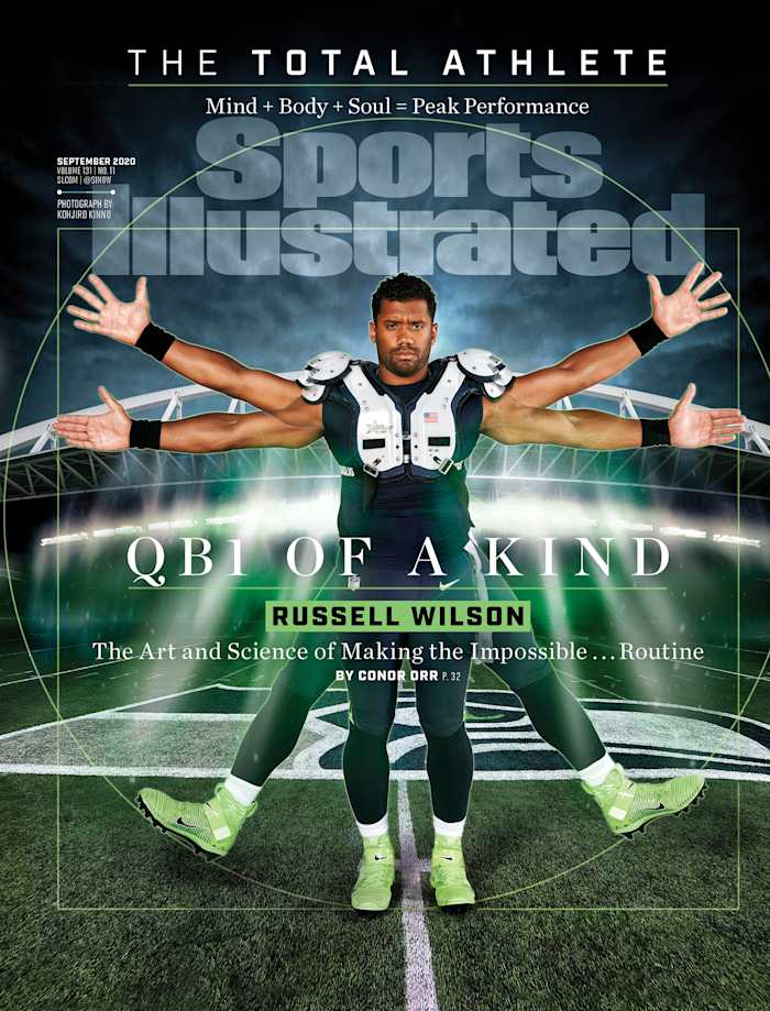 Russell Wilson on the cover of the September 2020 issue of Sports Illustrated