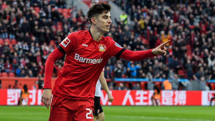 Kai Havertz leaves Bayer Leverkusen for Chelsea