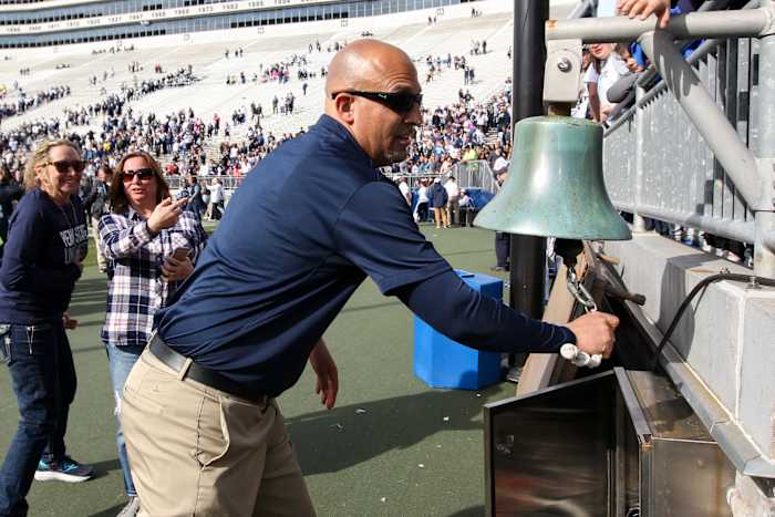 James Franklin victory bell
