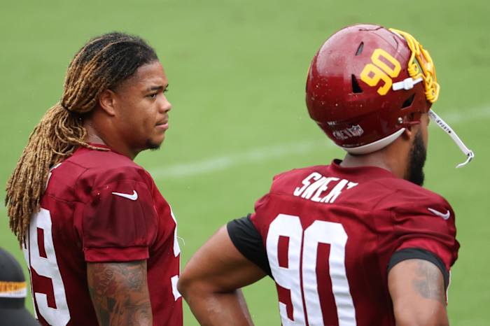 Chase Young & Montez Sweat © Geoff Burke-USA TODAY Sports