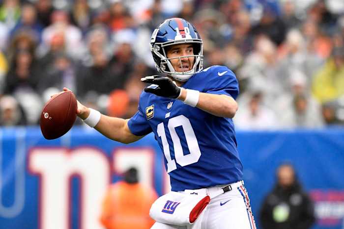 Eli Manning, one of the Giants' greatest quarterbacks.