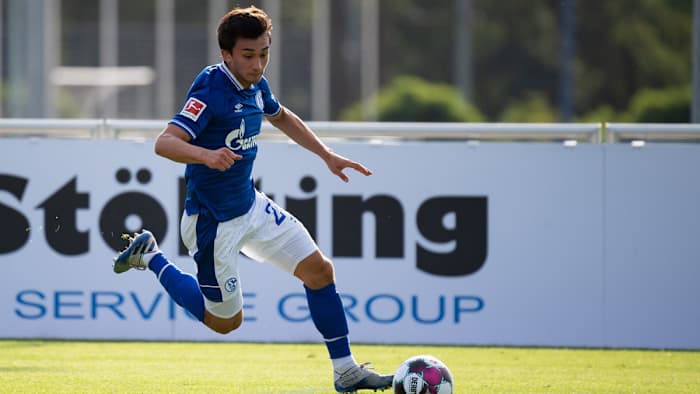 Nick Taitague will play with Schalke's first team