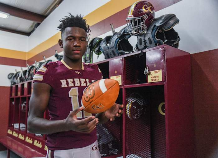 (M.J. Daniels photo by Cam Bonelli/Hattiesburg American)