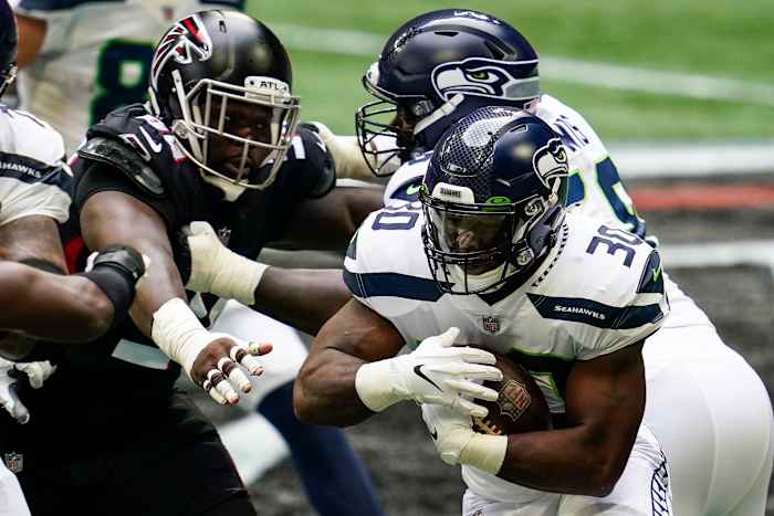 Carlos Hyde vs. Atlanta