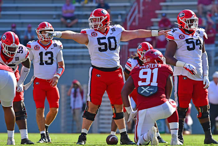 Warren Ericson, photo by Kevin Snyder of UGA Athletics
