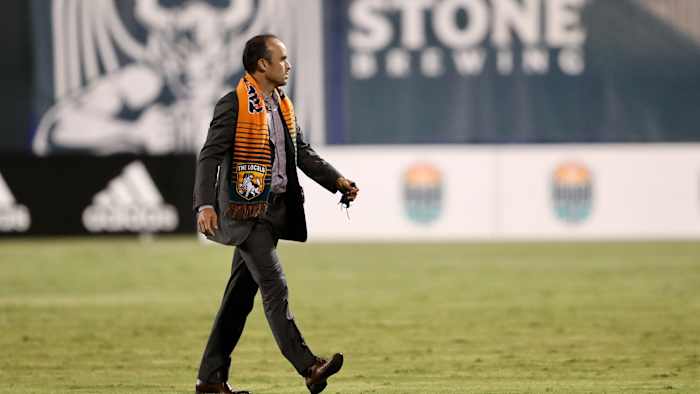 San Diego Loyal manager Landon Donovan