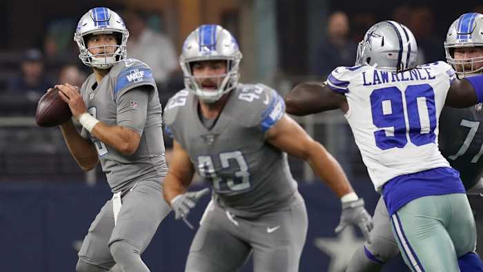 Detroit Lions quarterback Matthew Stafford